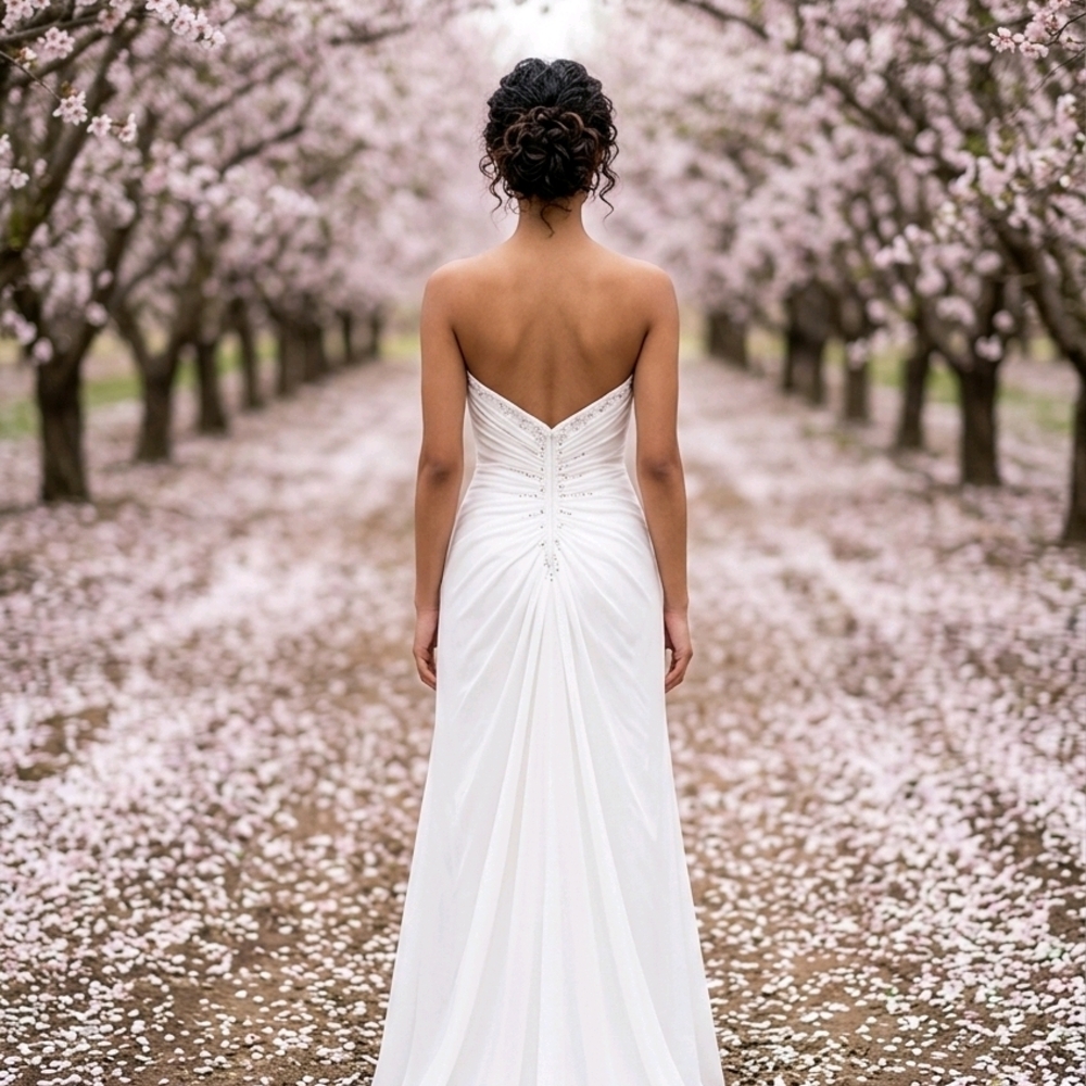 White Sheath Dress by - Picture 3 of 7